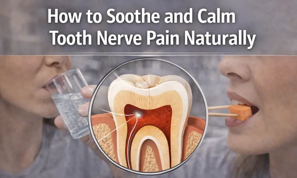 ease tooth nerve pain