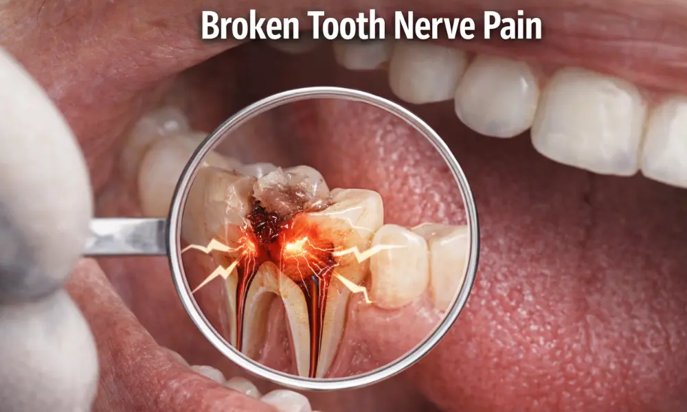 broken tooth nerve pain